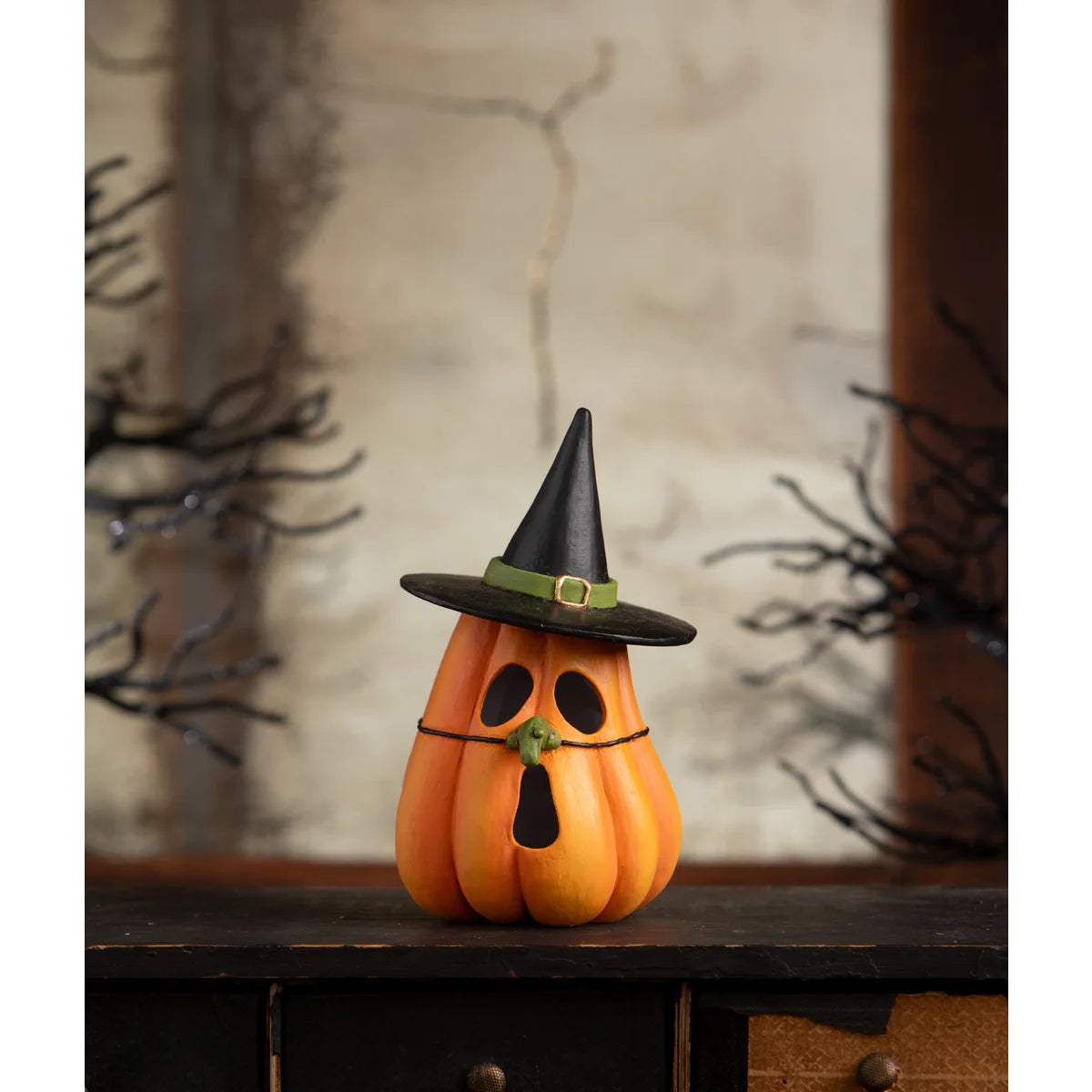 Pumpkin Witch Luminary - Bethany Lowe