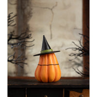 Pumpkin Witch Luminary - Bethany Lowe