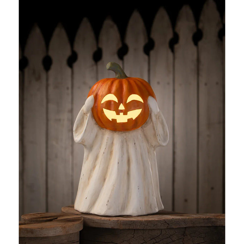 Ghost Jack O Lantern - Bethany Lowe