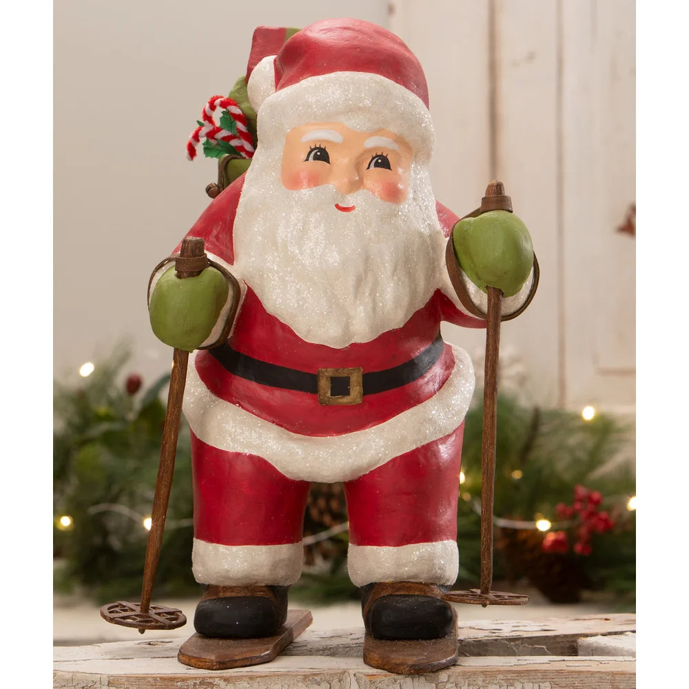 Santa Delivery On Skis, Bethany Lowe