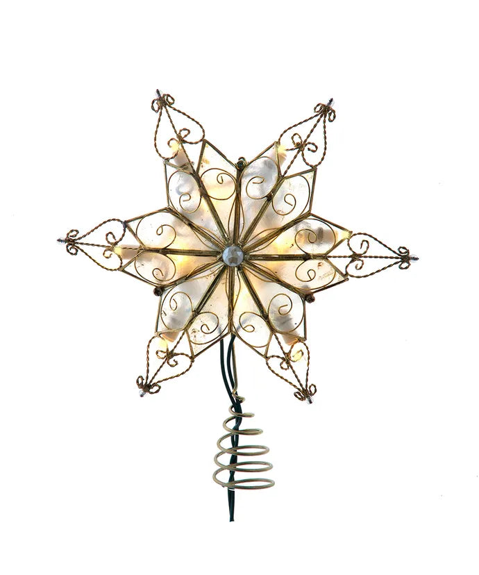9.6" 10-Light LED Star Treetop