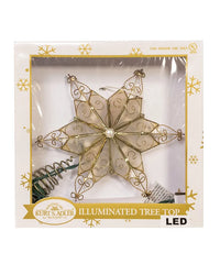 9.6" 10-Light LED Star Treetop