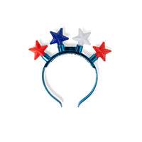 Patriot Pride JUMBO Flashing Star Headband, Assorted