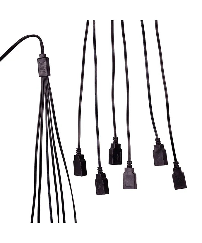 Extension Cord USB Power 6 Ports