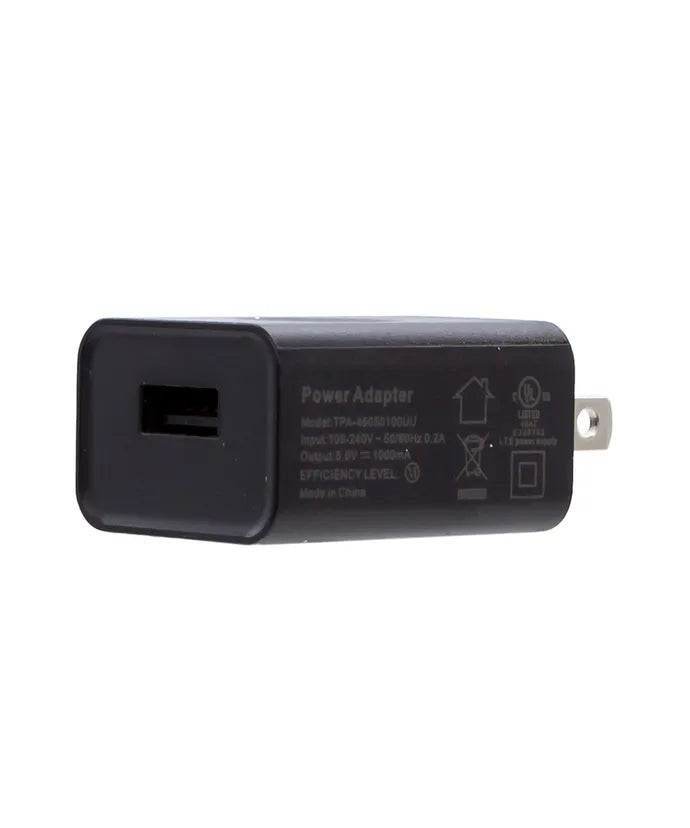 5V Black Adapter USB