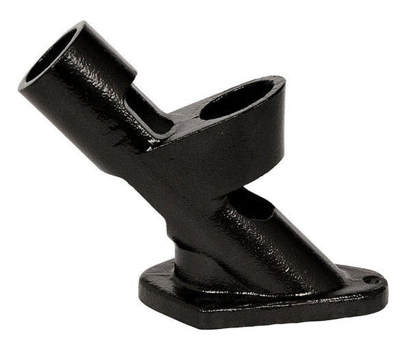 2 Position Flag Pole Bracket in Black
