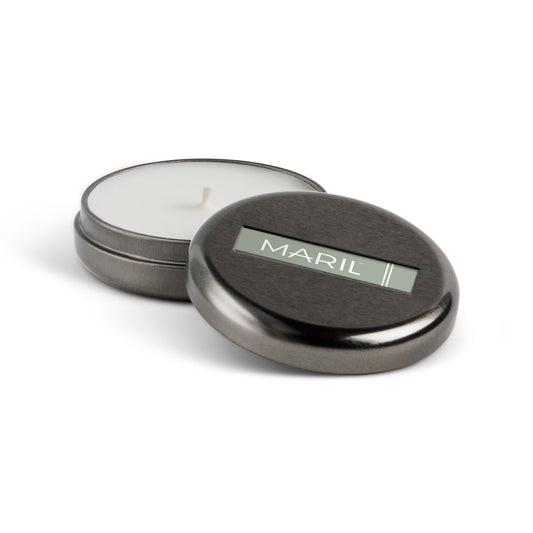 Vetiver + Timur Pepper Maril Demi Travel Candle (CLR)