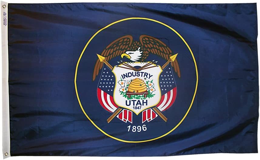 Utah Flag 3'X5' Nylon