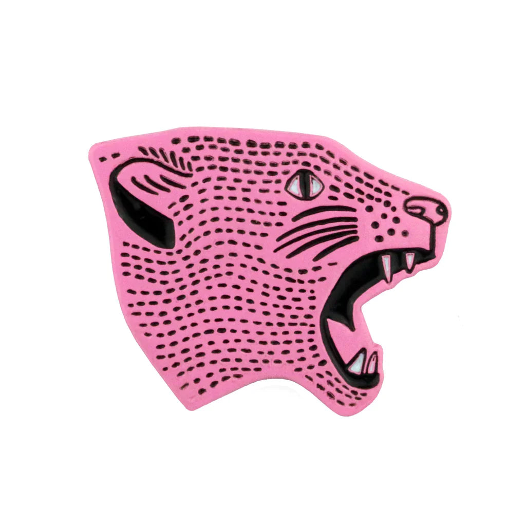 Wild Cat Jaguar Enamel Pin