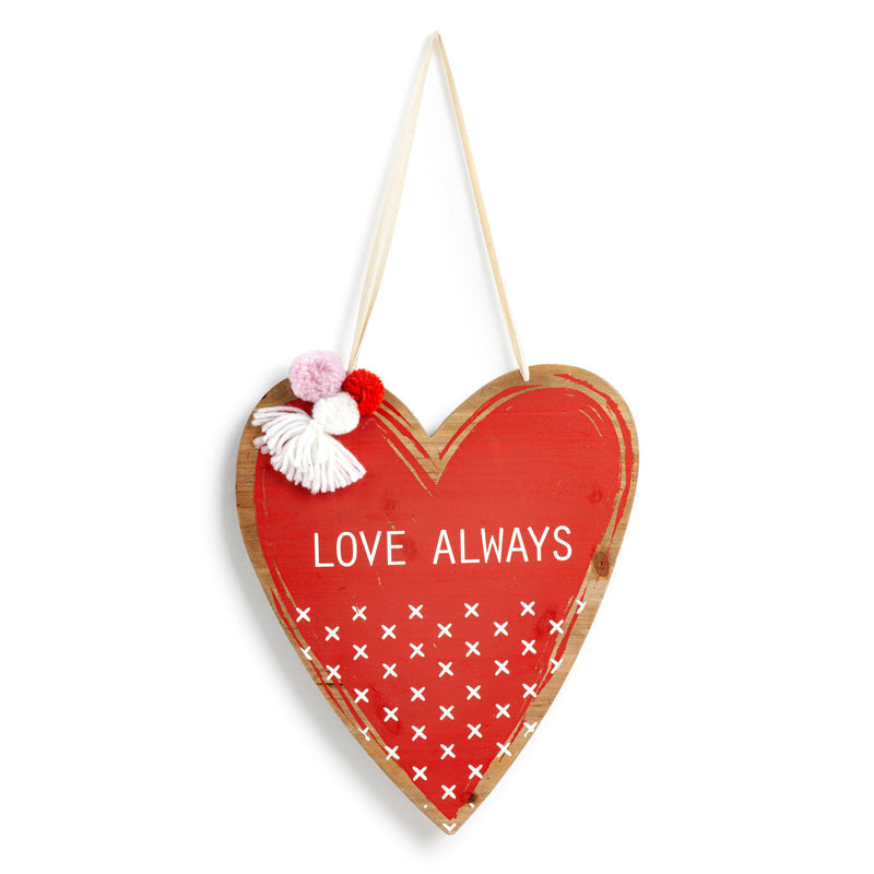 Heart Love Always Door Hanger