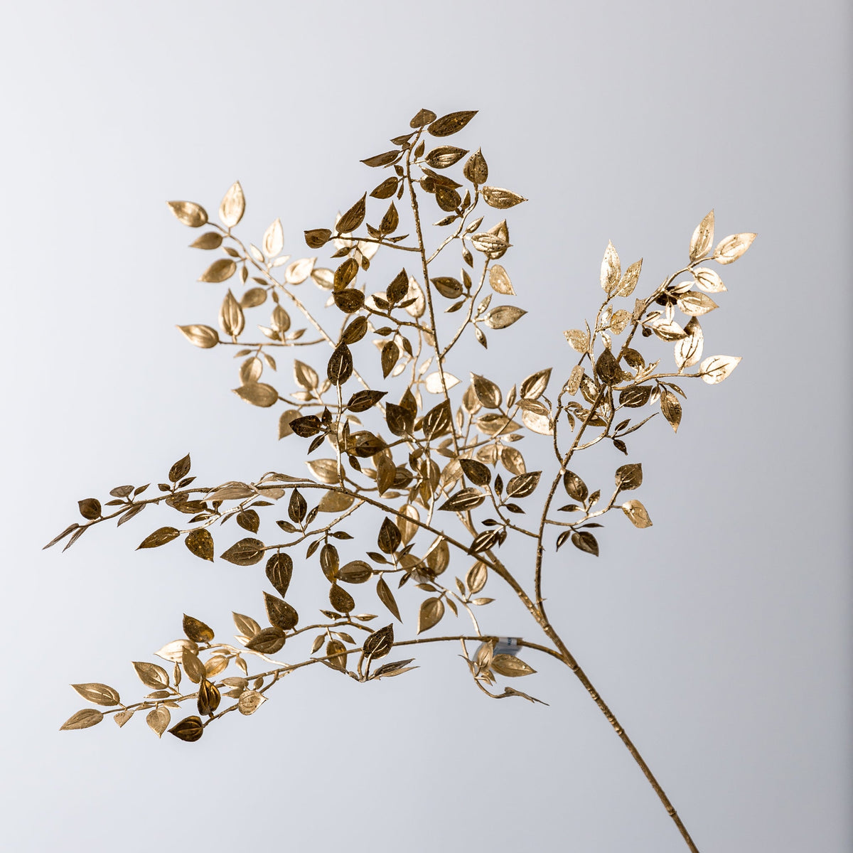 32" Gold Metallic Ruscus Spray