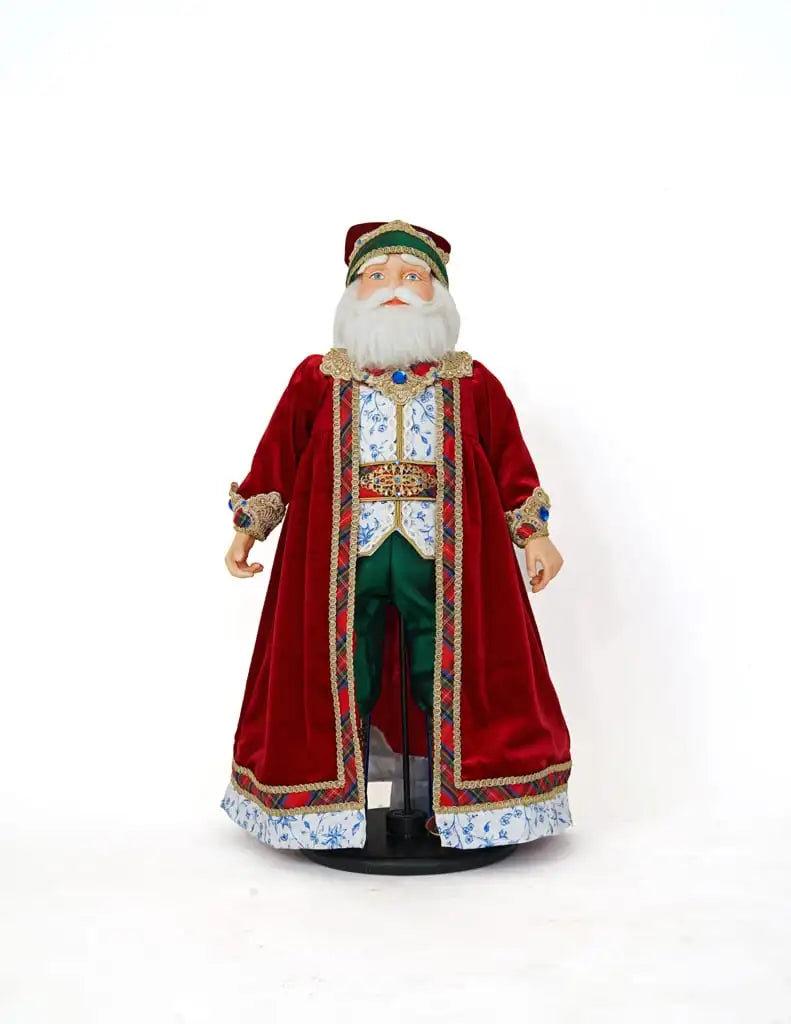 Chinoiserie Santa Doll