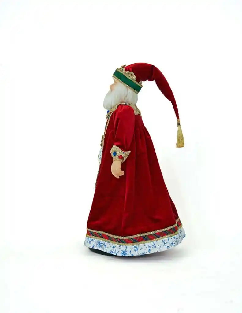 Chinoiserie Santa Doll 24"