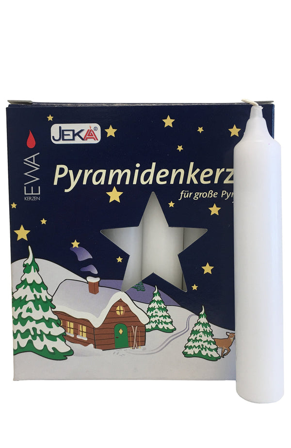 Candle Large X18 White