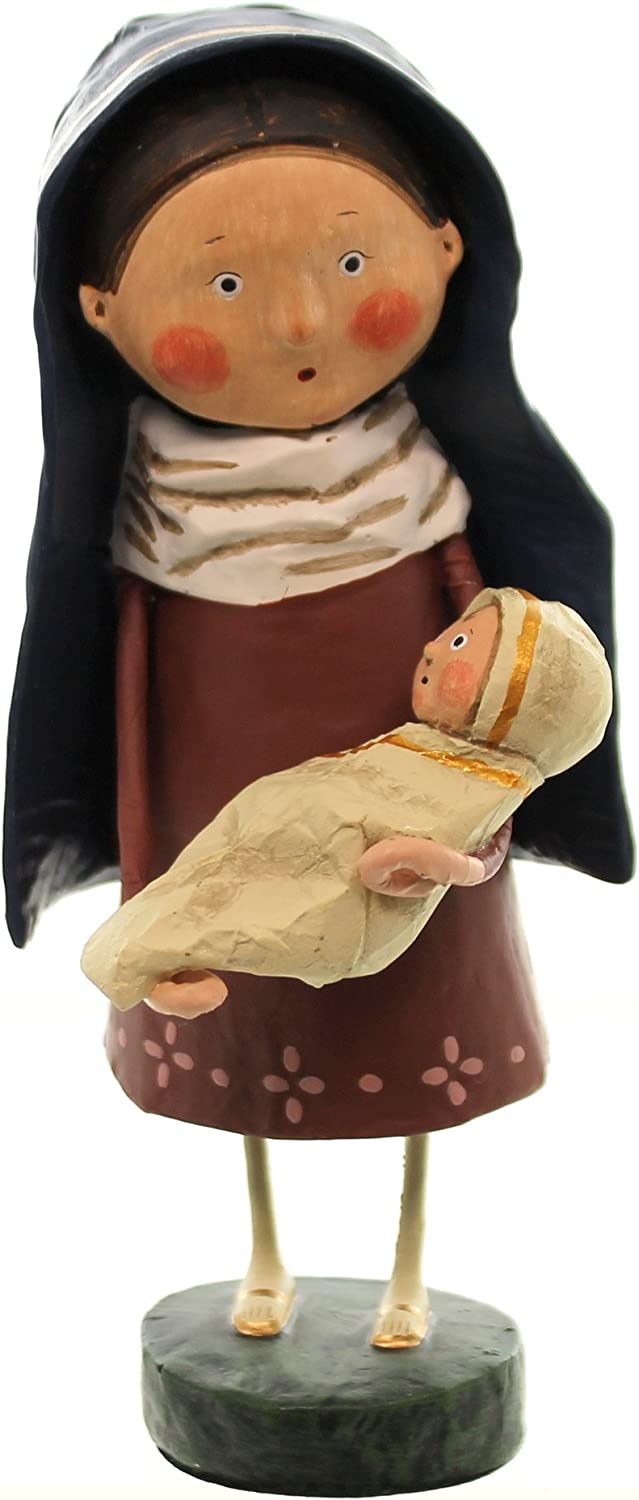 Mother Mary and Baby Jesus Christmas Figurine