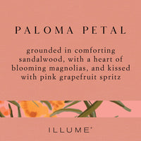 Paloma Petal Demi Vanity Tin Candle - Illume