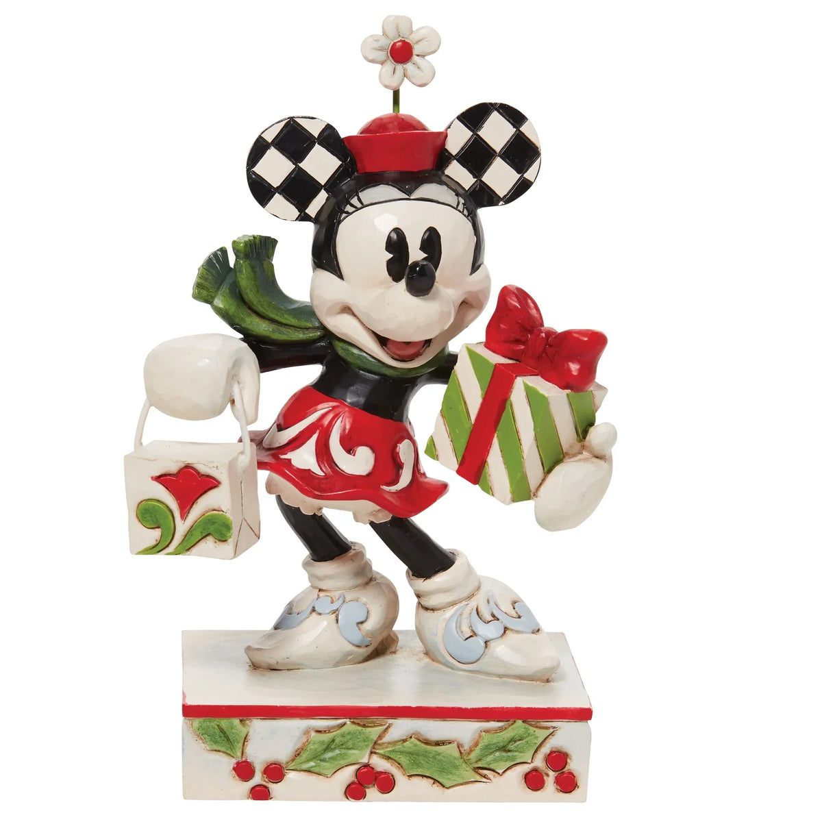 Minnie with bag and gift - Disney Traditions