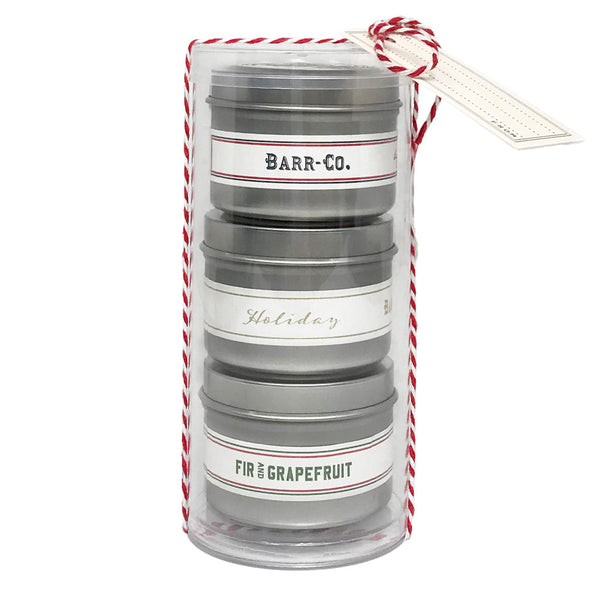 Trio Holiday Travel Candle