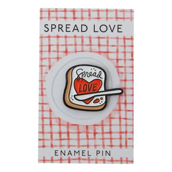 Spread Love Enamel Pin