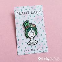 "Plant Lady" Enamel Pin