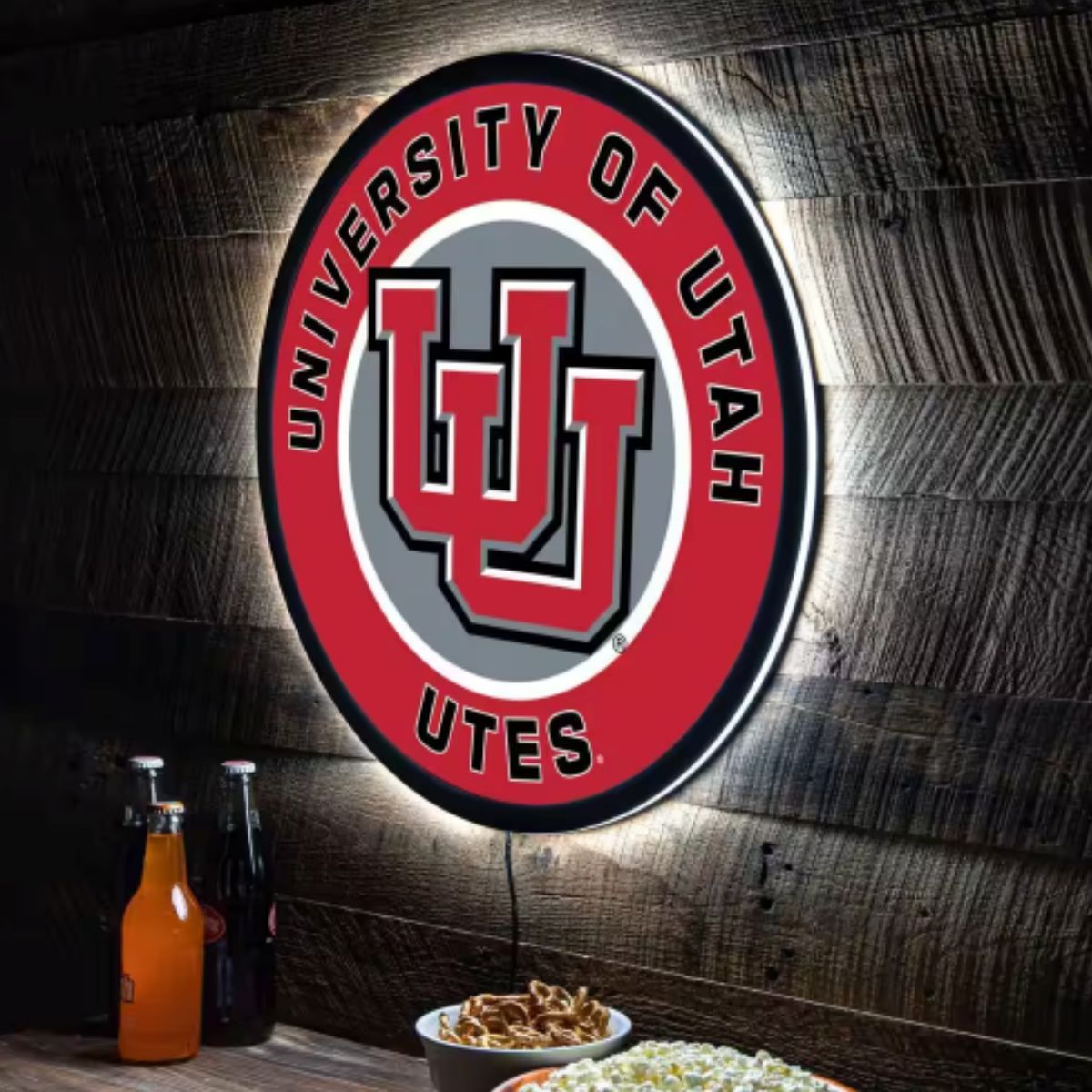 Utes-University of Utah Logo LED Sign