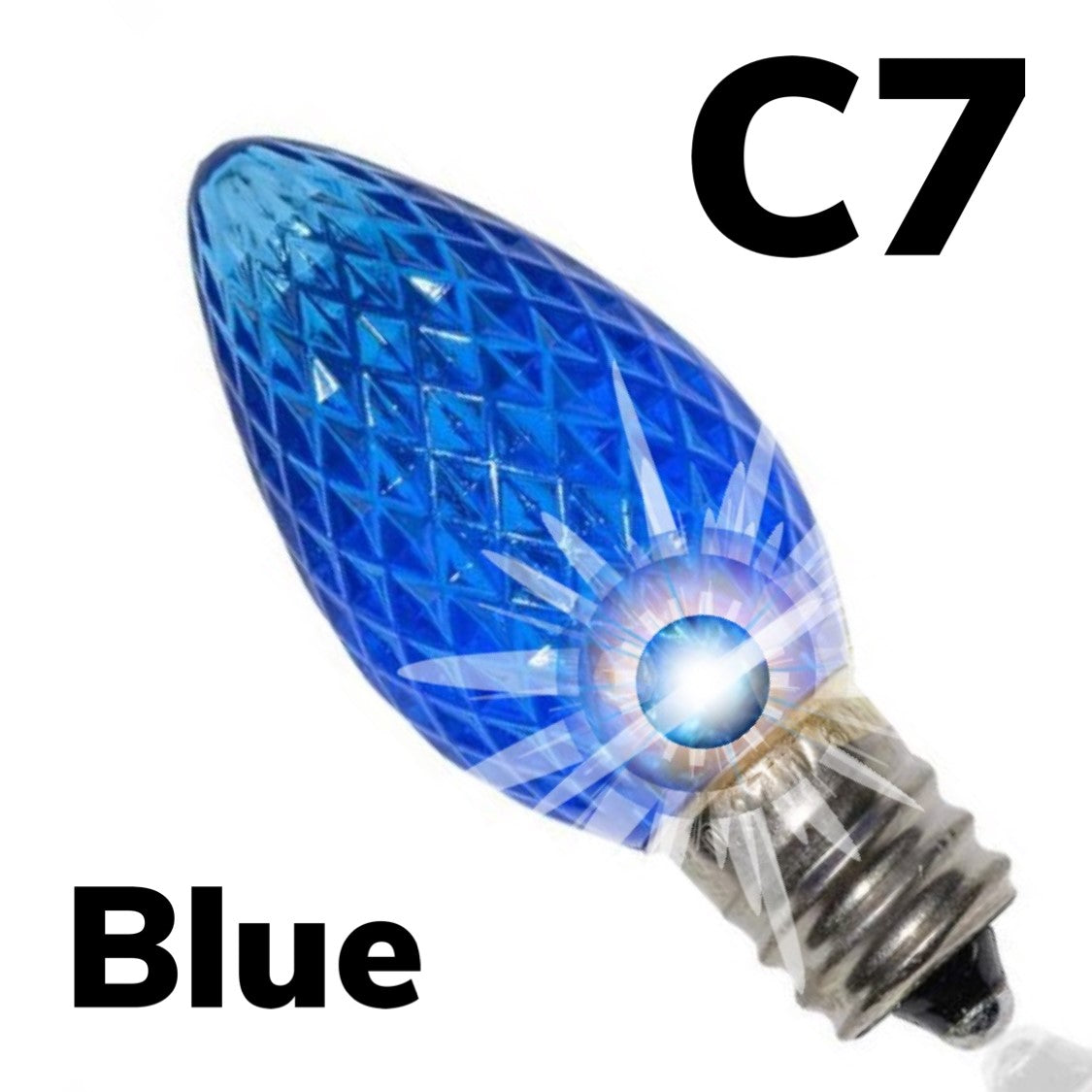 C7 LED Twinkle Bulb