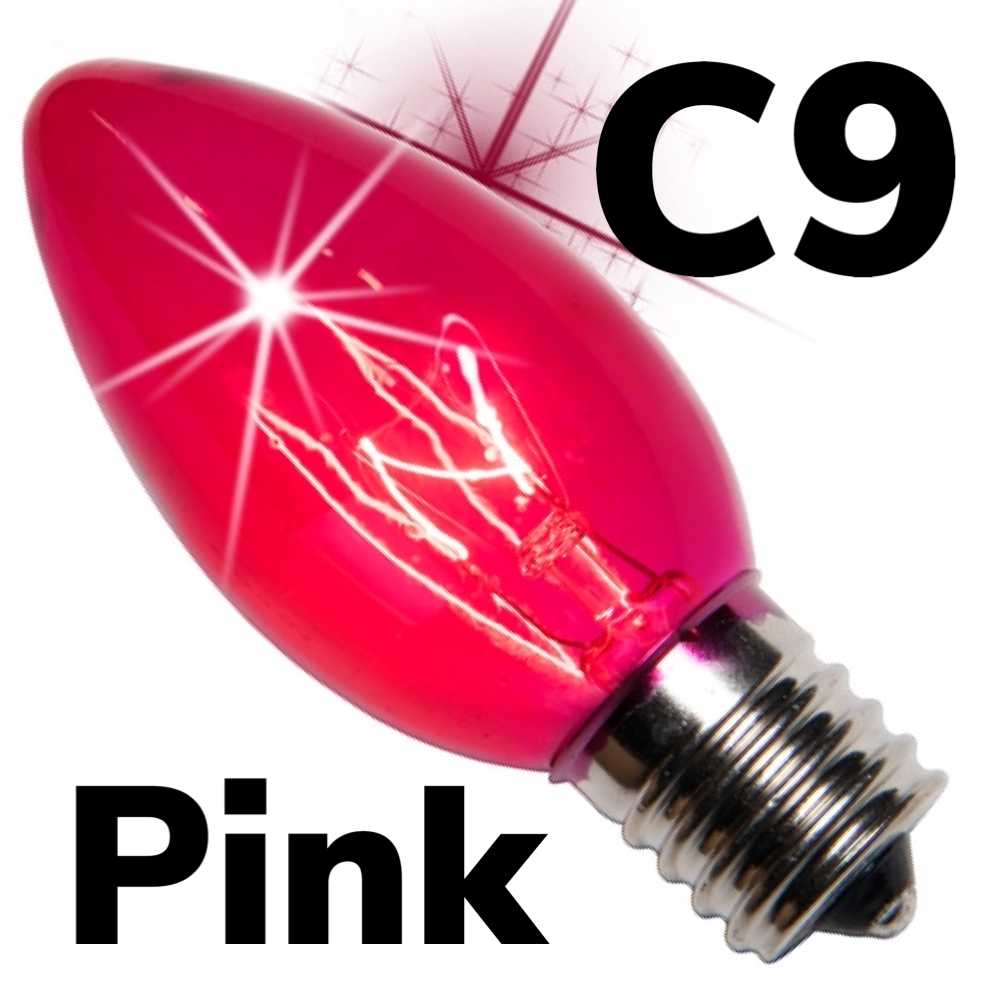 C9 Blinking Transparent Bulb