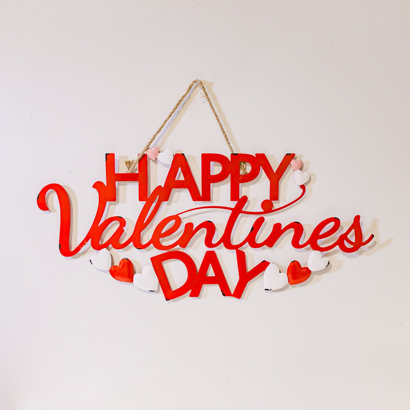 Valentines Day Metal Sign
