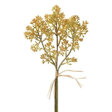 14" Sedum Bundle in Yellow Tan