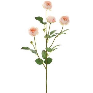 28" Pink Camellia Spray