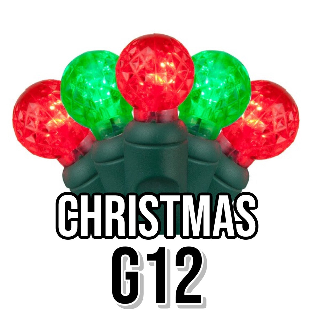 G12 LED Christmas Berry String Lights