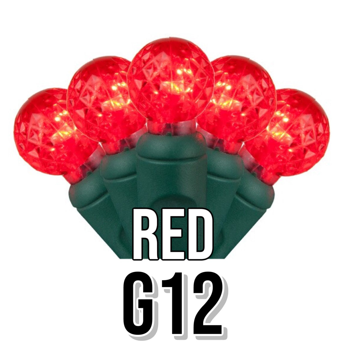 G12 LED Christmas Berry String Lights