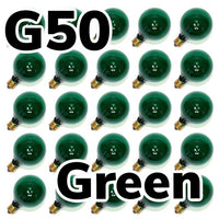 G50 Transparent Bulbs Box of 25