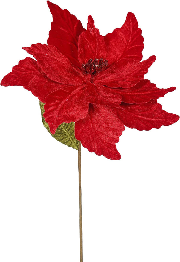 22" Red Poinsettia