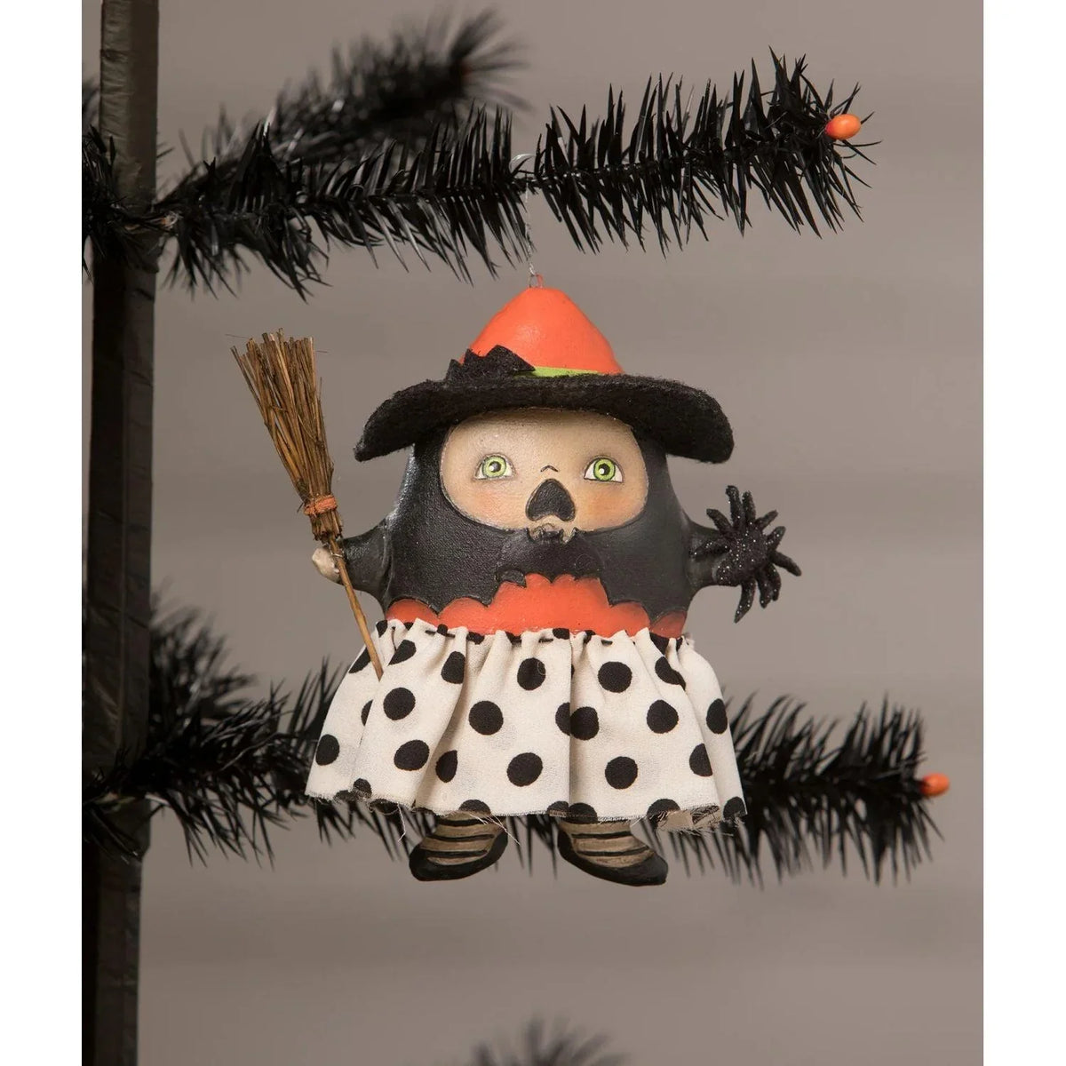 Startled Stella Witch Halloween Ornament