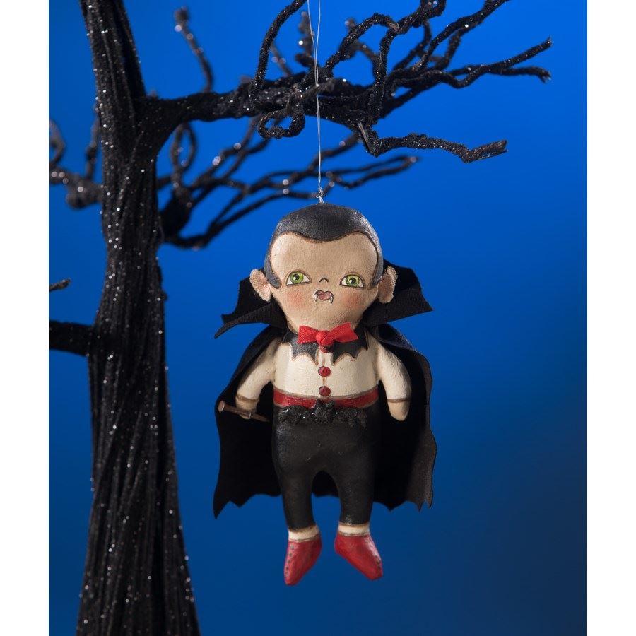 Dracula Dress Up Halloween Ornament