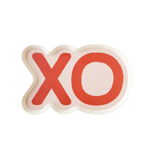 XO Bamboo Valentine's Day Tray