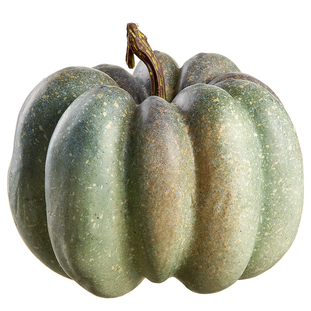 7" Grey/Green Pumpkin