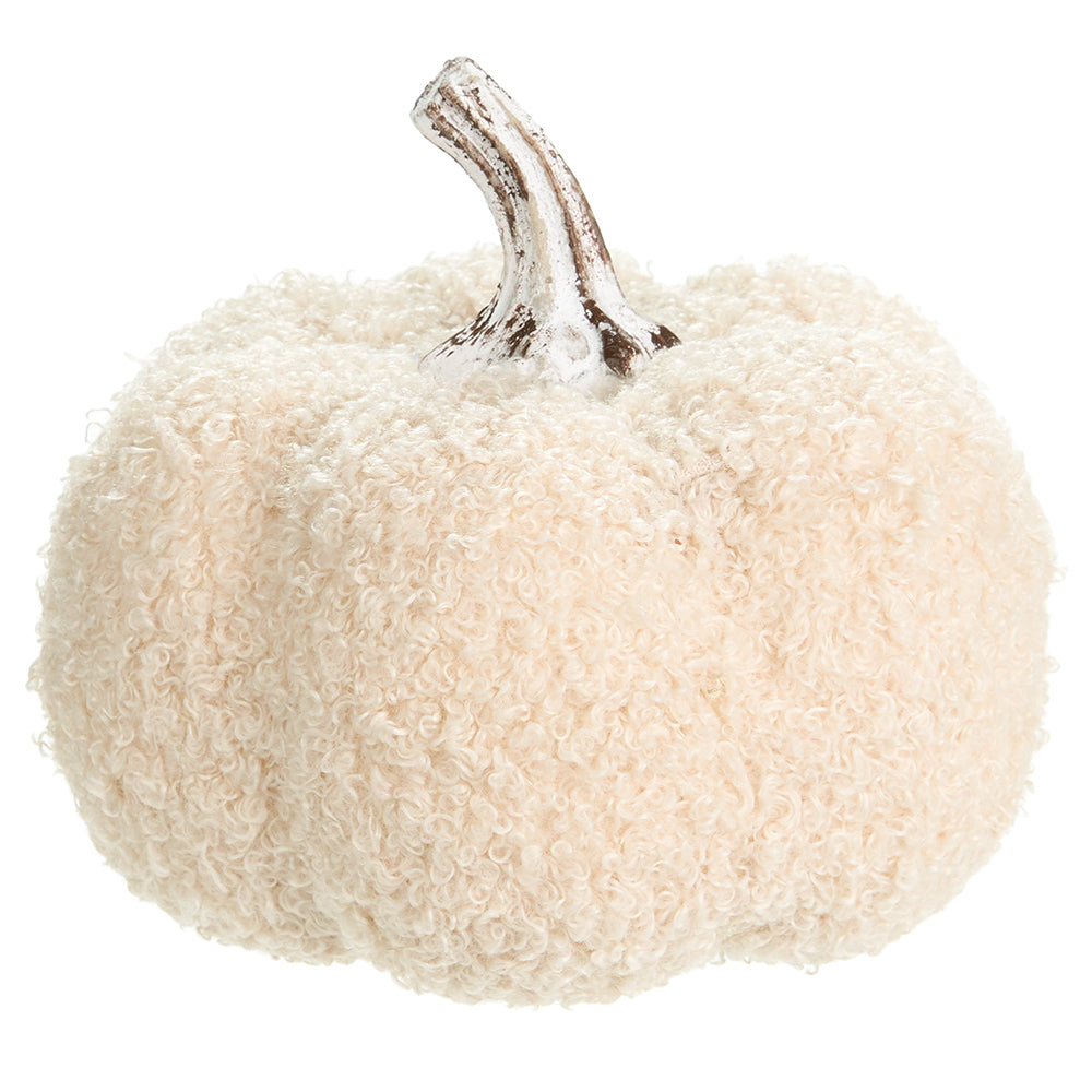 5" Fur Beige Pumpkin