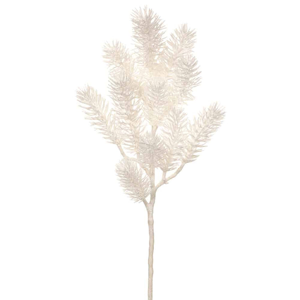 27" Frosted White Pine Spray