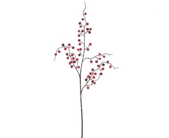 29" Hanging Berry Artificial Stem in Red