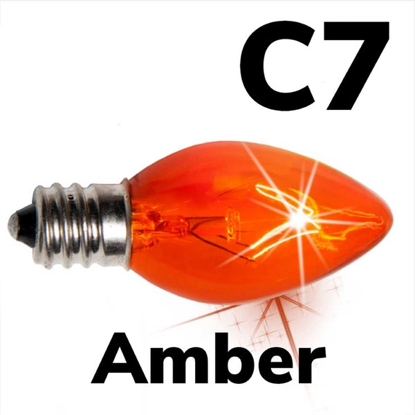 C7 Blinking Transparent Bulb