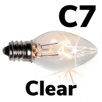 C7 Blinking Transparent Bulb