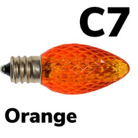 C7 LED Faceted Bulb