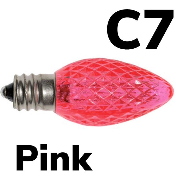 C7 LED Faceted Bulb