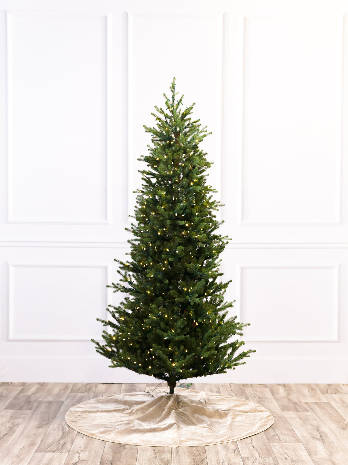 7.5' Carolina Frasier Fir Slender Christmas Tree with 5mm RGBWW