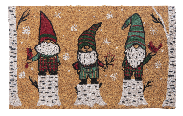 Lumberjack Gnome Coir Doormat