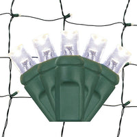 5MM LED Net Lights with Green Cord (100 Lights)