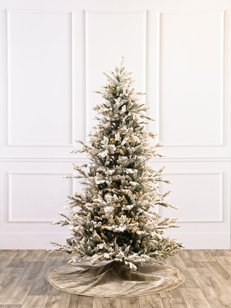 Nordic Frosted/Snowy Fir Christmas Tree with 3mm LED